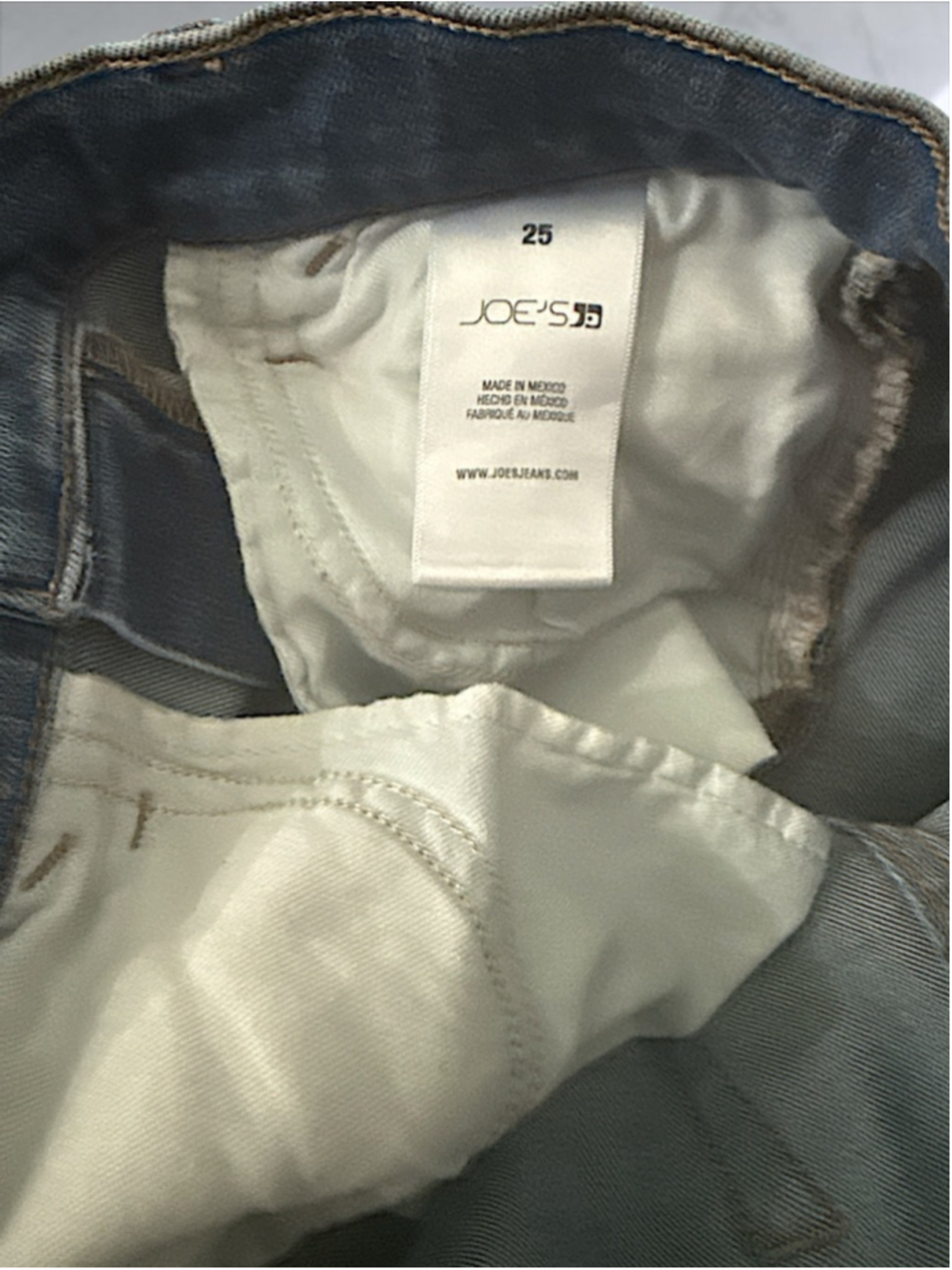 Joe’s Jeans High Rise Wide Leg Jeans – Belenos Wash – Size 25 - Picture 10 of 10